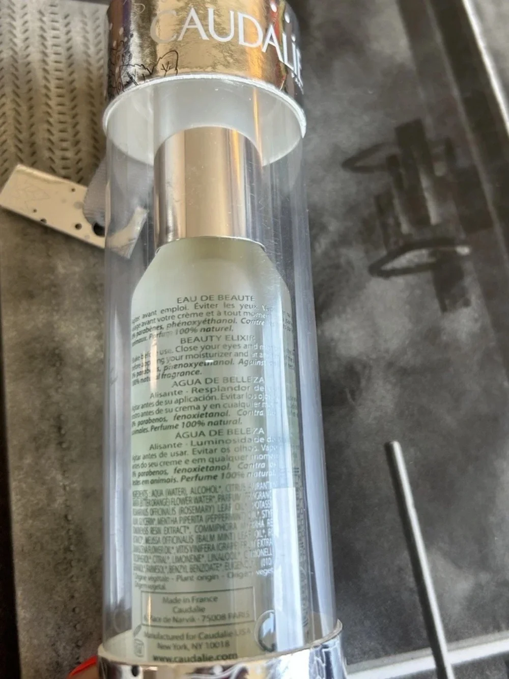 Caudalie Beauty Elixir 30ml Limited Edition Holiday Ornament NIB Sealed France